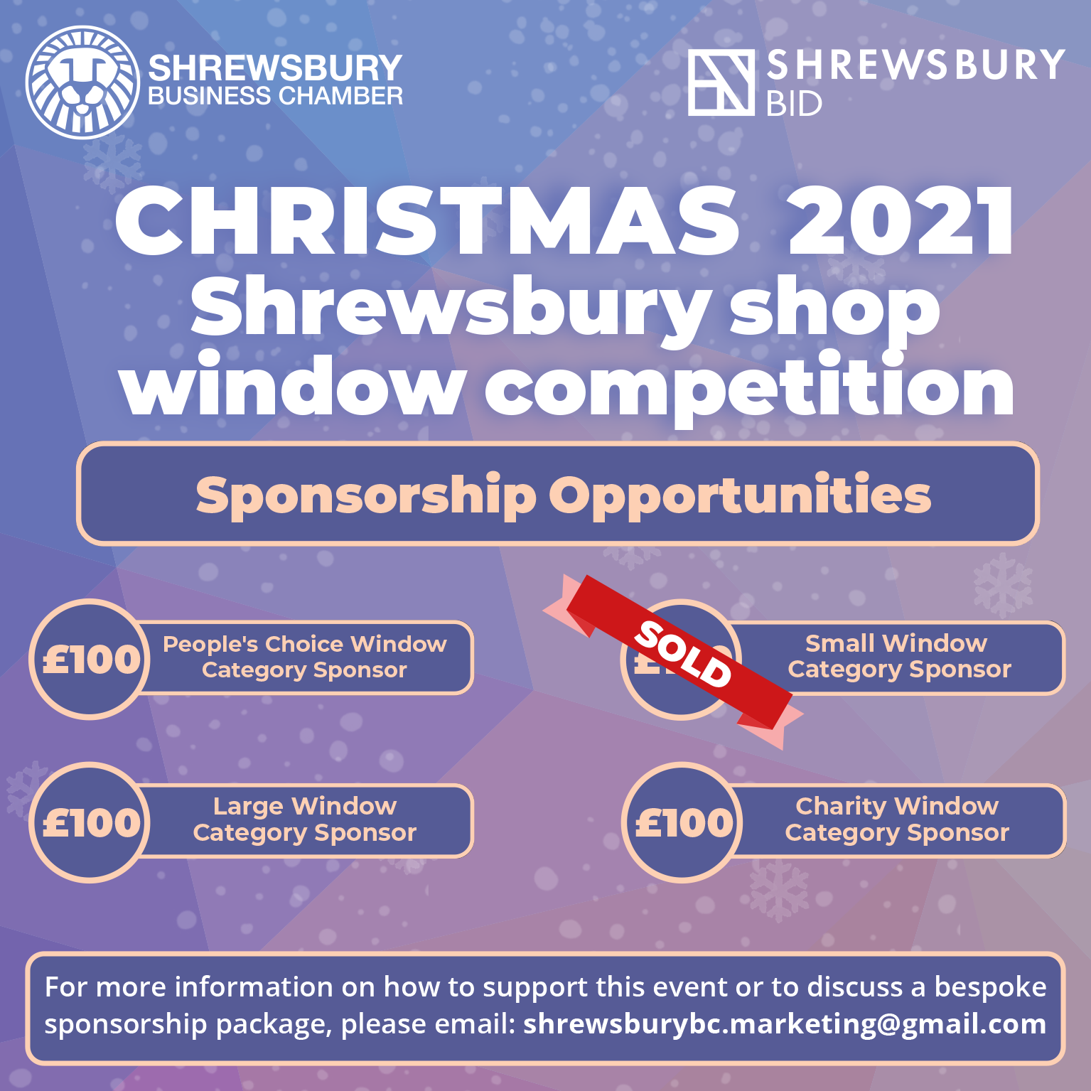 Read more about the article Great Sponsorship Opportunities – Support Shrewsbury’s economy and promote you own business at the same time.